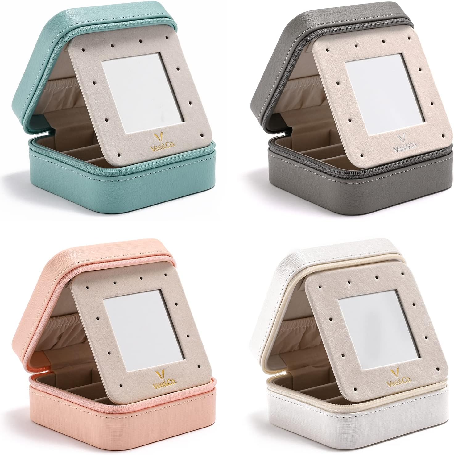Vee & Co. Small Travel Jewelry Case