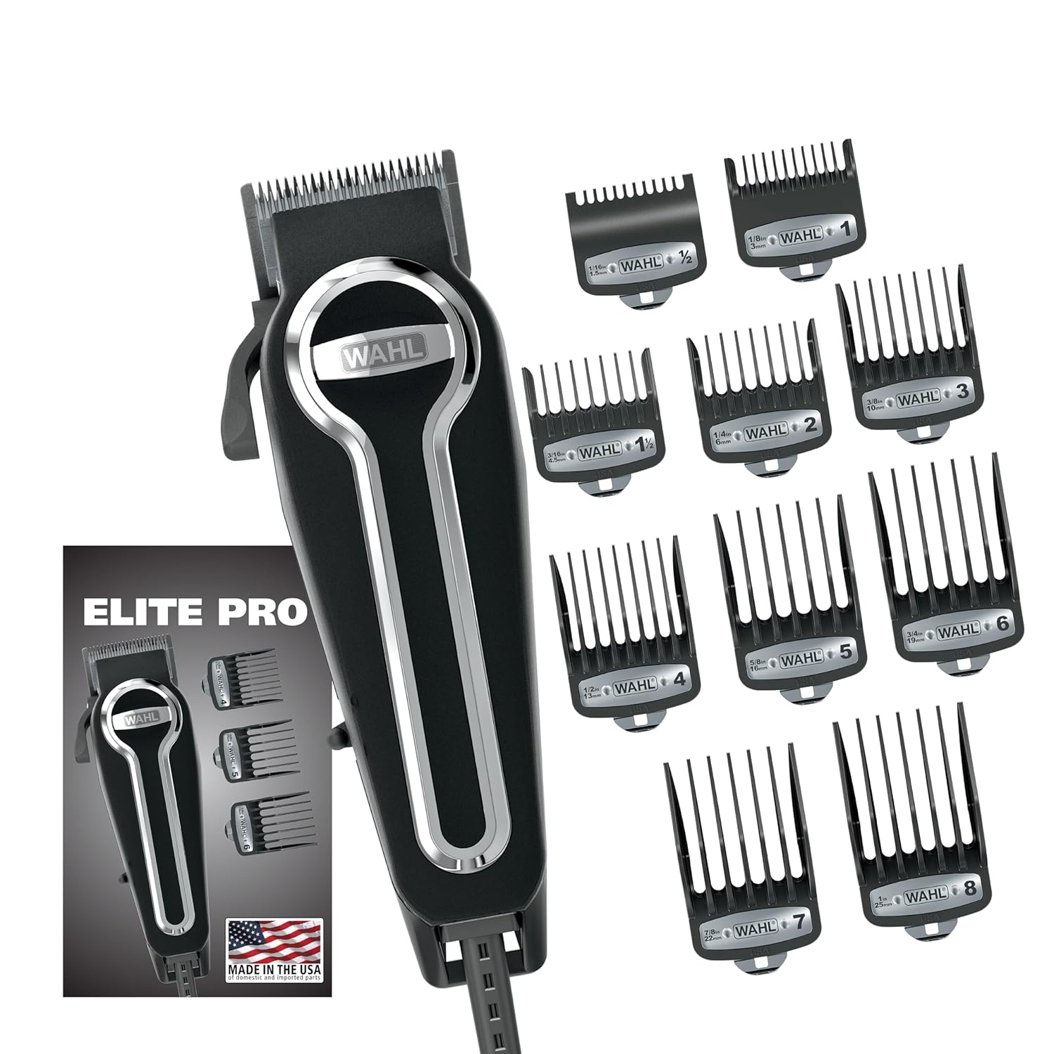Wahl USA Elite Pro High-Performance Corded Home Haircut