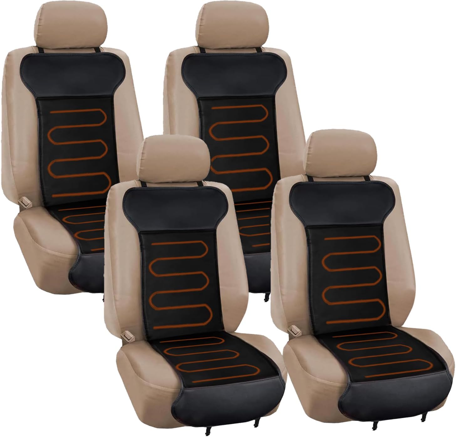 Zone Tech Heated Car Seat Cushion